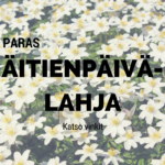Katso äitienpäivälahjatvinkit