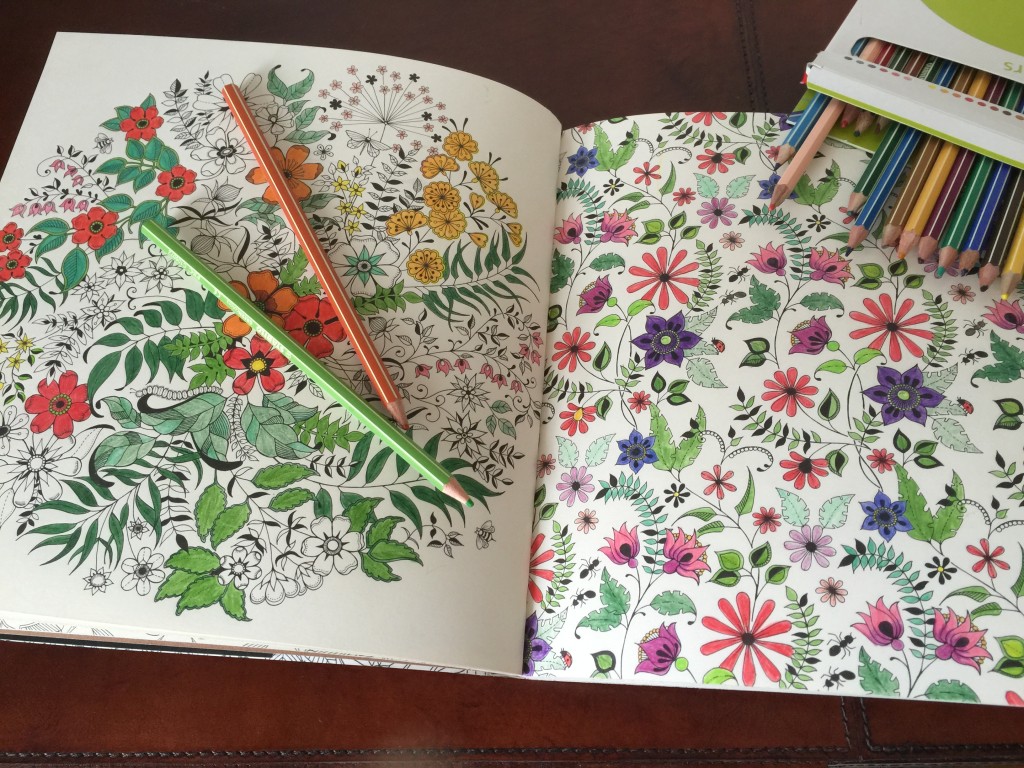 Colouring book for adults